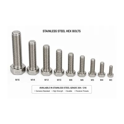 Hex Bolts SS